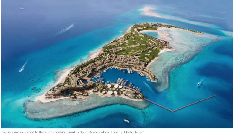 사우디&#44; 네옴 최초 호화 신달라(Sindalah) 섬 개발 발표 VIDEO:Sindalah: Saudi Arabia&#39;s yachting and golfing destination to open in 2024