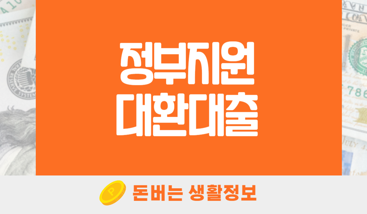 정부지원 대환대출