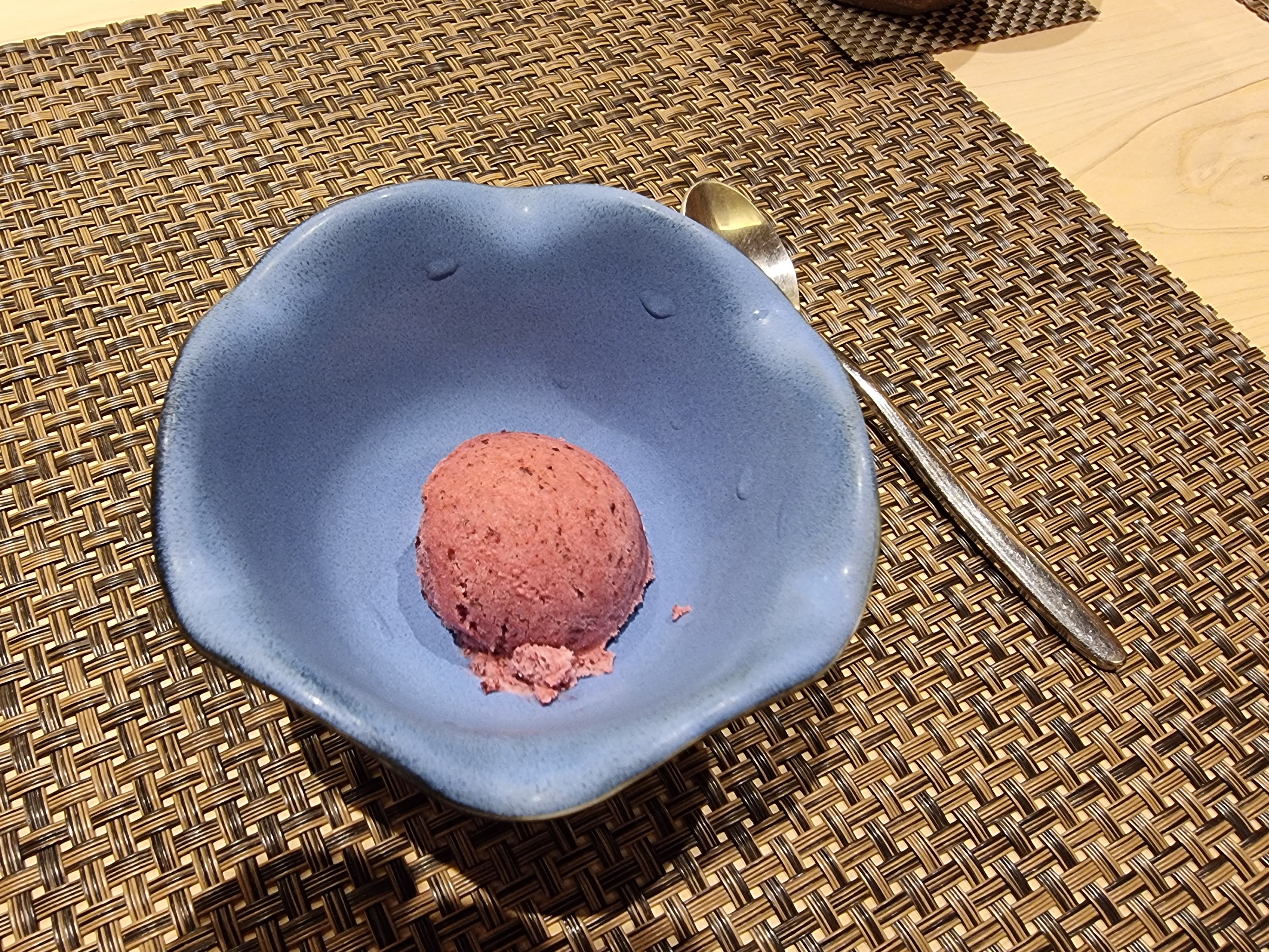 블루베리-아이스크림