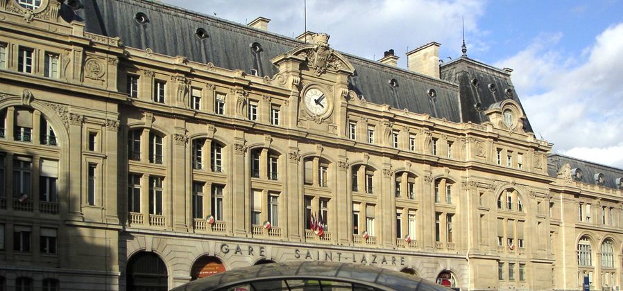 Gare saint Lazare 파리 생라자르역