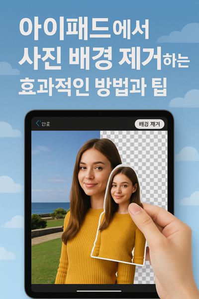아이패드에서 사진 배경제거 하는 효과적인 방법과 팁