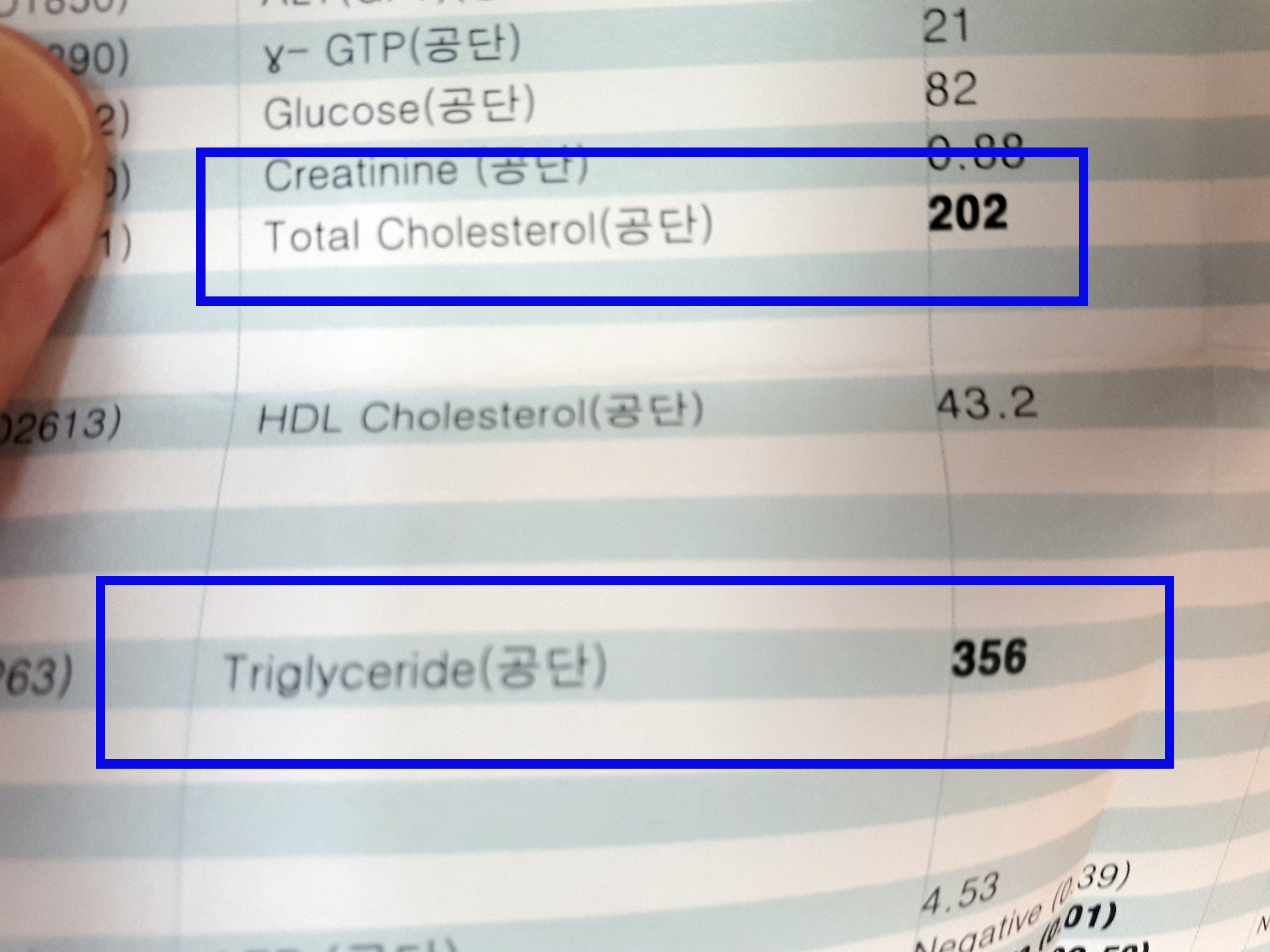  중성지방 낮추기 - 300넘는 내가 해보자.
