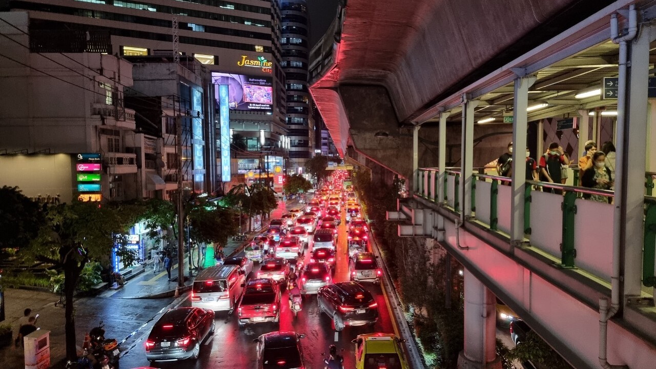 방콕 교통 체증