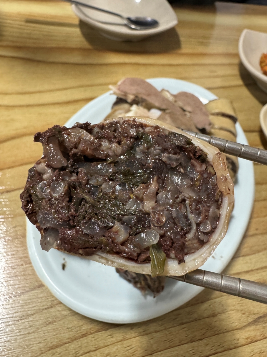 나혼자산다 최자 족발 맛집 순대