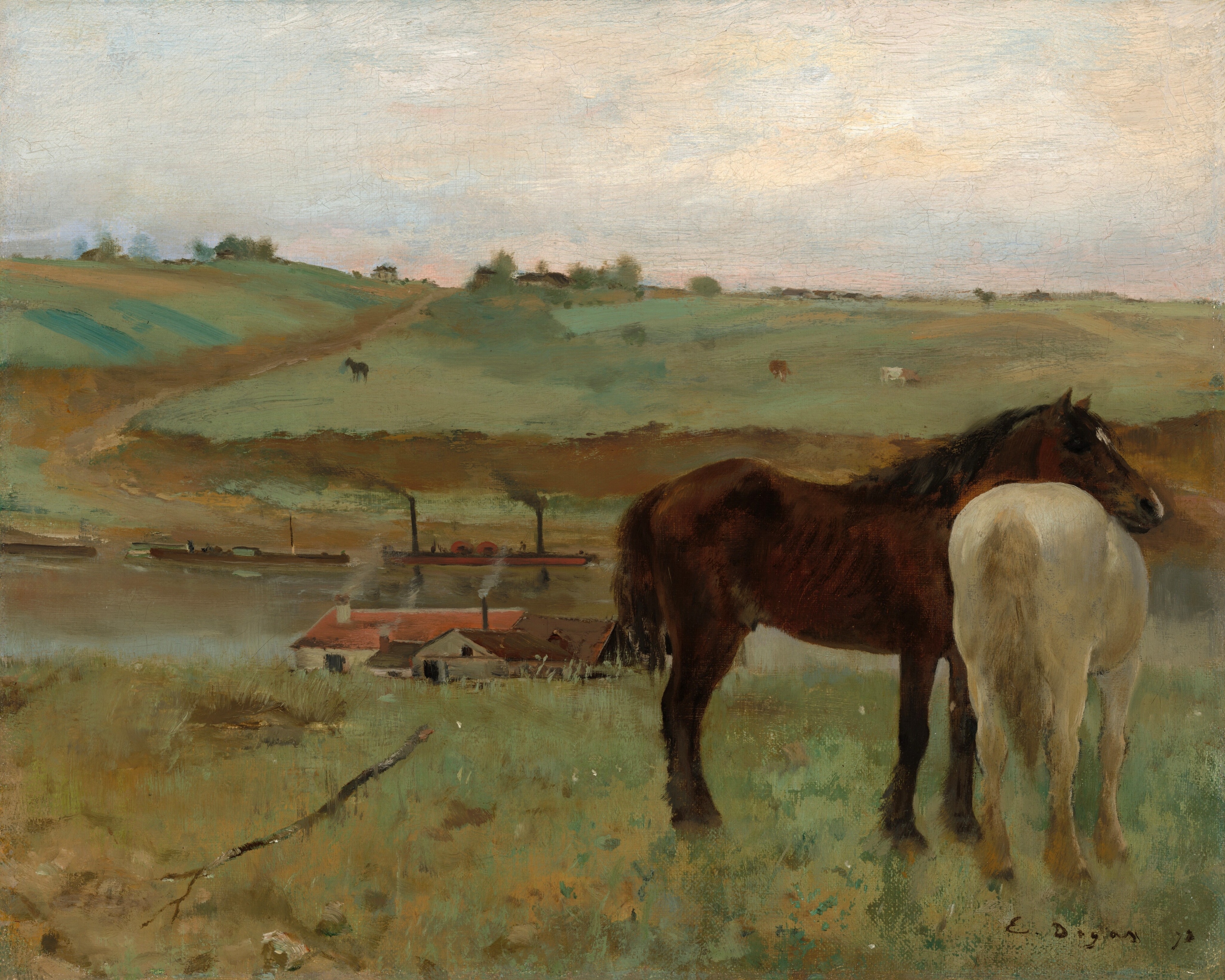 에드가 드가(Edgar Degas), 프랑스, 화가, 1834~1917