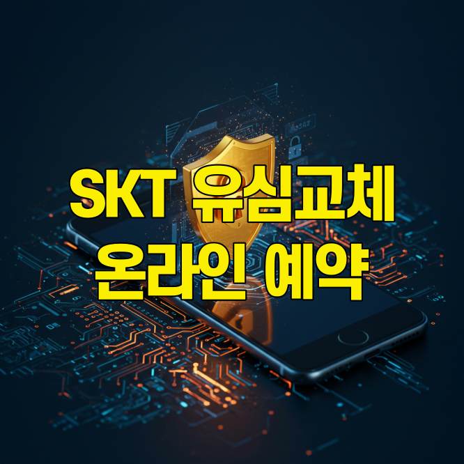 SKT 유심 교체 온라인 예약