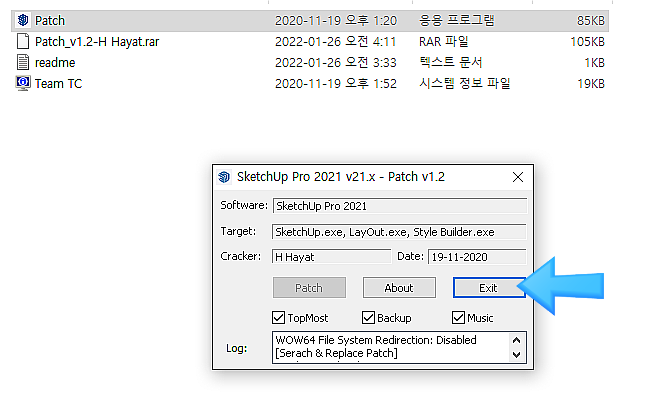 SketechUp_스케치업프로_2022_버전_설치