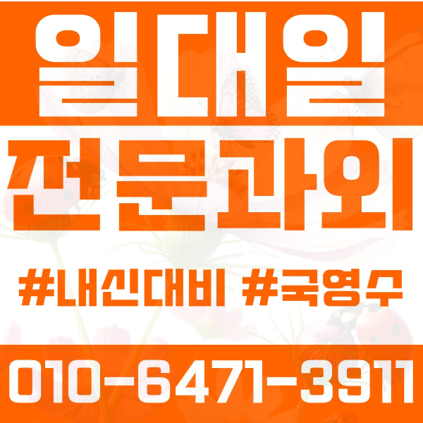  부산 온천동 초등영어과외 중학생수학과외 선행 예습 복습
