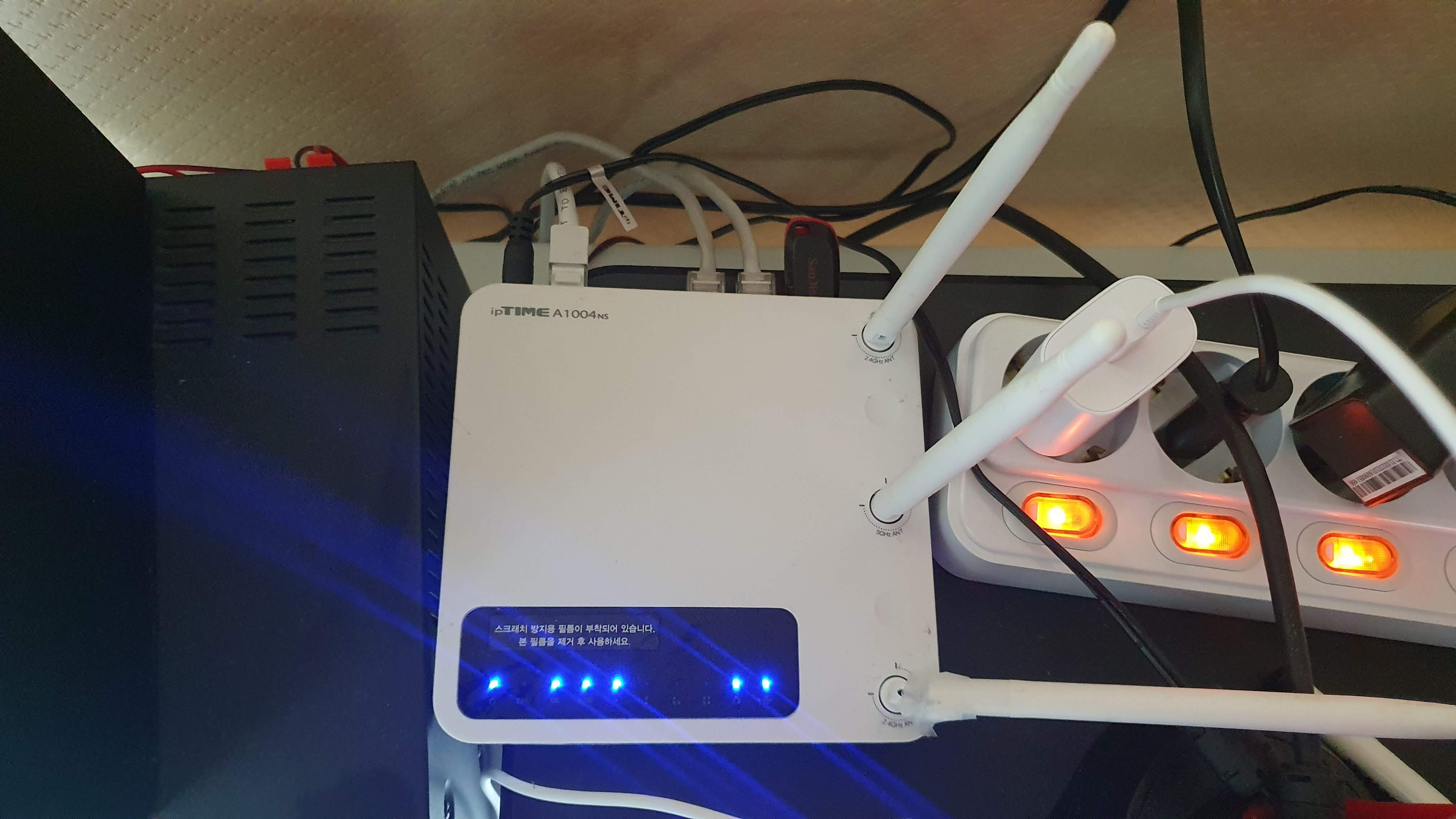 IPTIMEA1004_NAS_설치사진