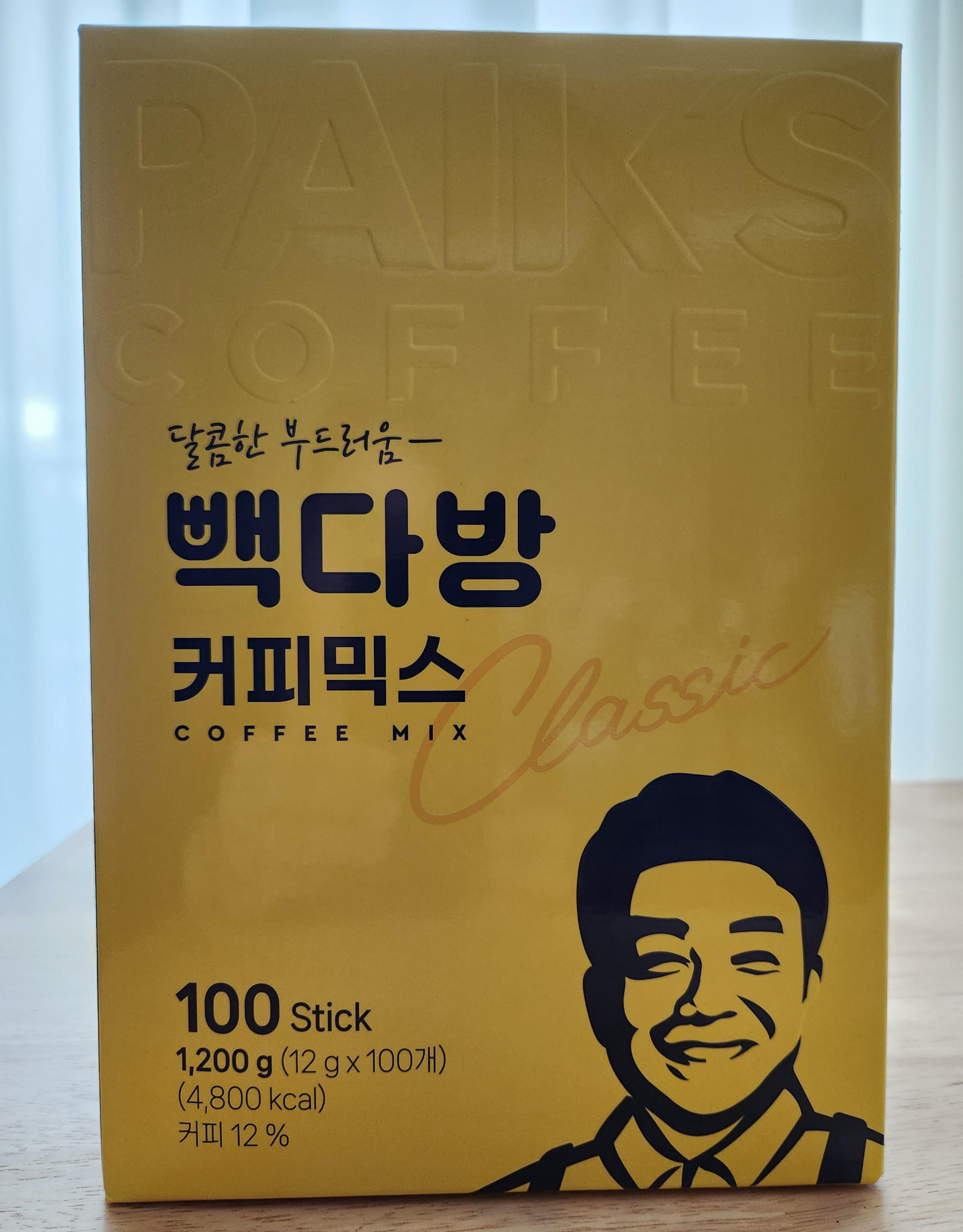 백종원커피믹스-빽다방커피믹스-클래식-원조커피