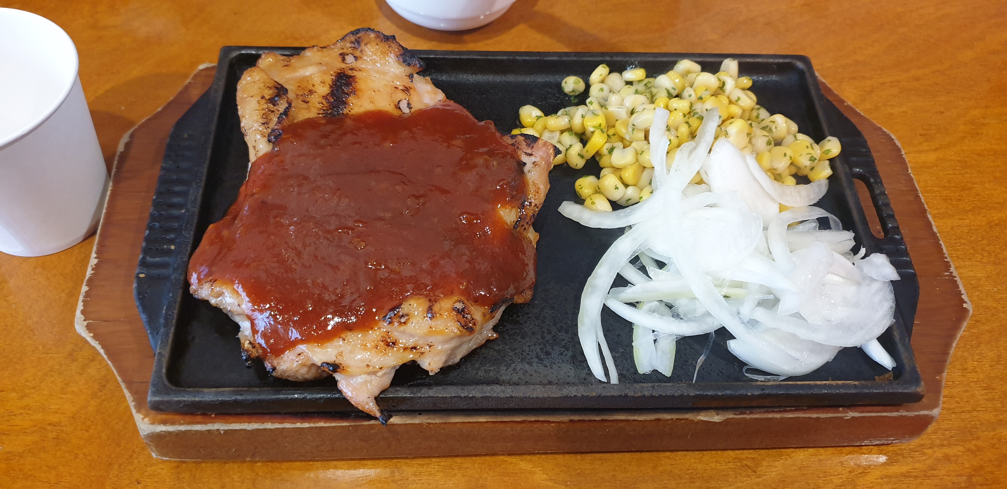  [여의도] 헤비스테이크 - 칠리 치킨 스테이크, 흰쌀밥