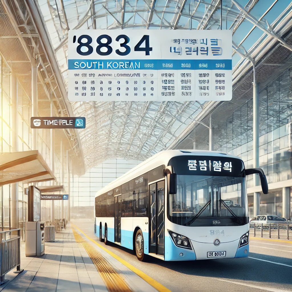 8843번 공항버스 시간표&amp;#44; 공항버스 8843 예매 1