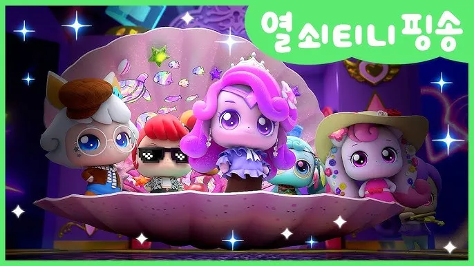 캐치티니핑 이름맞추기 색칠공부 종류_5