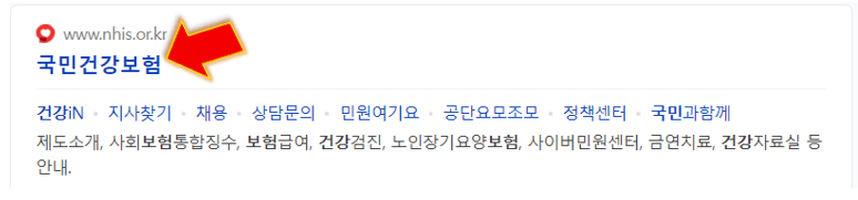 국민-건강보험-사이트-접속하기