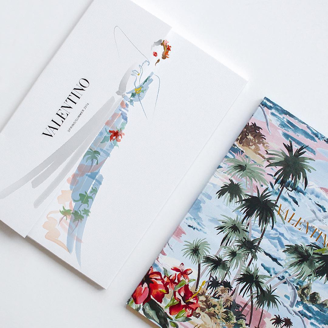  VALENTINO (발렌티노) 2016SS Hawaiian Couture