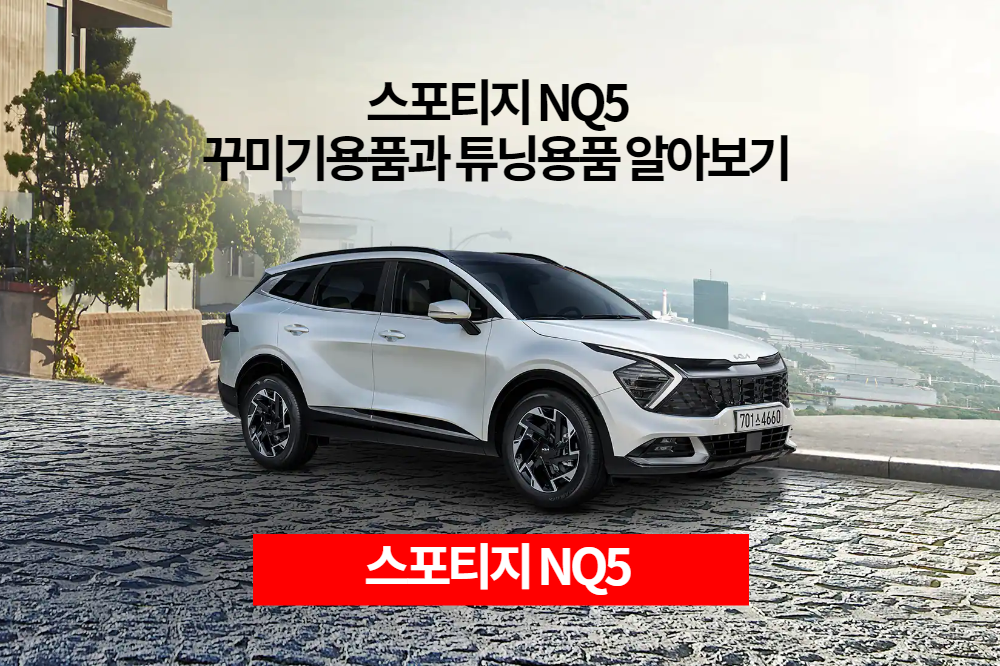  스포티지NQ5 꾸미기용품과 튜닝용품 추천