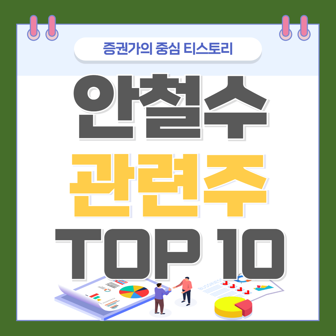 안철수 관련주 TOP 10