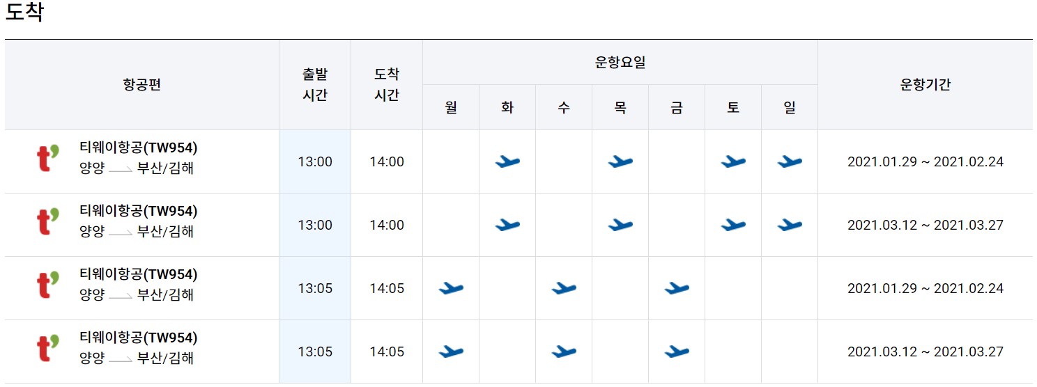 김해공항_비행기시간표_12