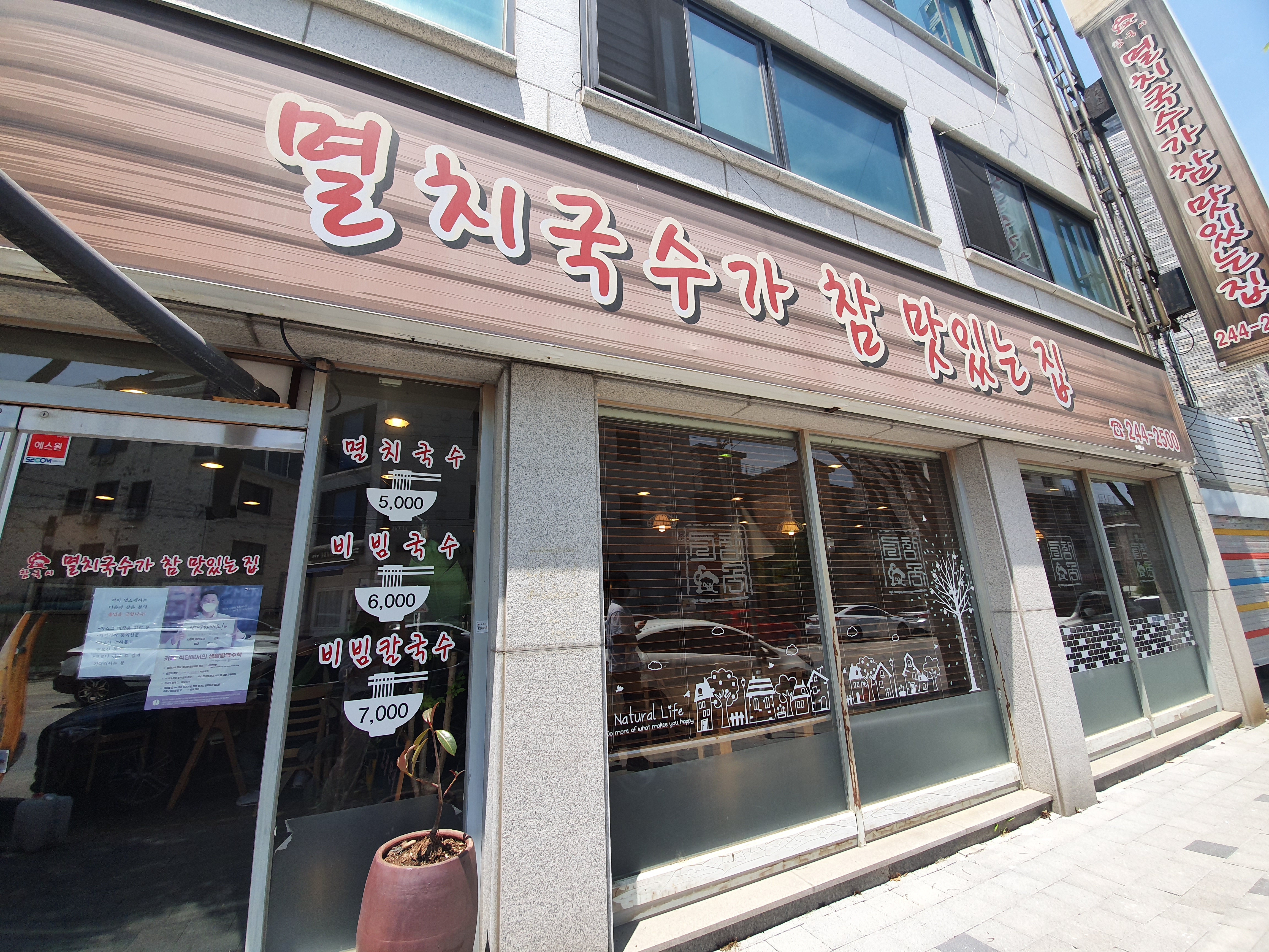  춘천 멸치국수가 참 맛있는 집 방문 포장 후기 [멸치국수, 잔치국수, 비빔국수, 동치미국수]