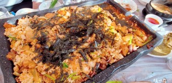 미나리 삼겹살 미나리 해물전