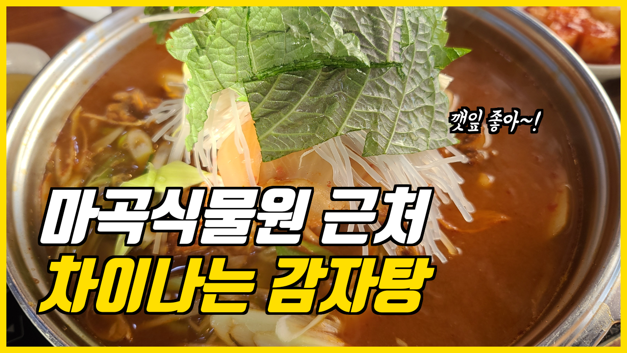  맛집일기_마곡나루 차이나는감자탕 묵은지가 진국이어라~!