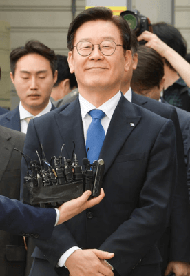 2심 무죄 판결후 이재명 1