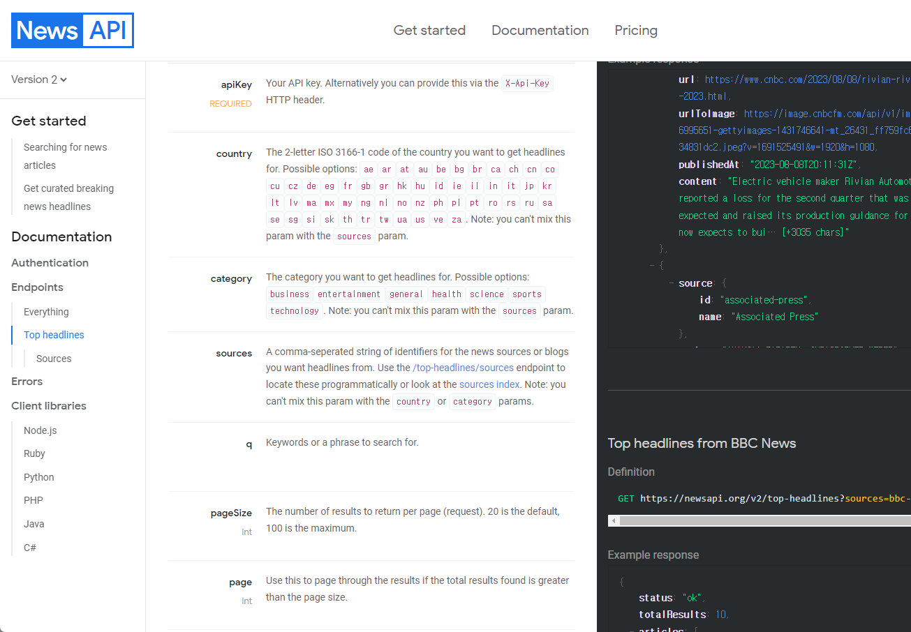 Slack news bot based on ChatGPT using W5500-EVB-Pico, News API