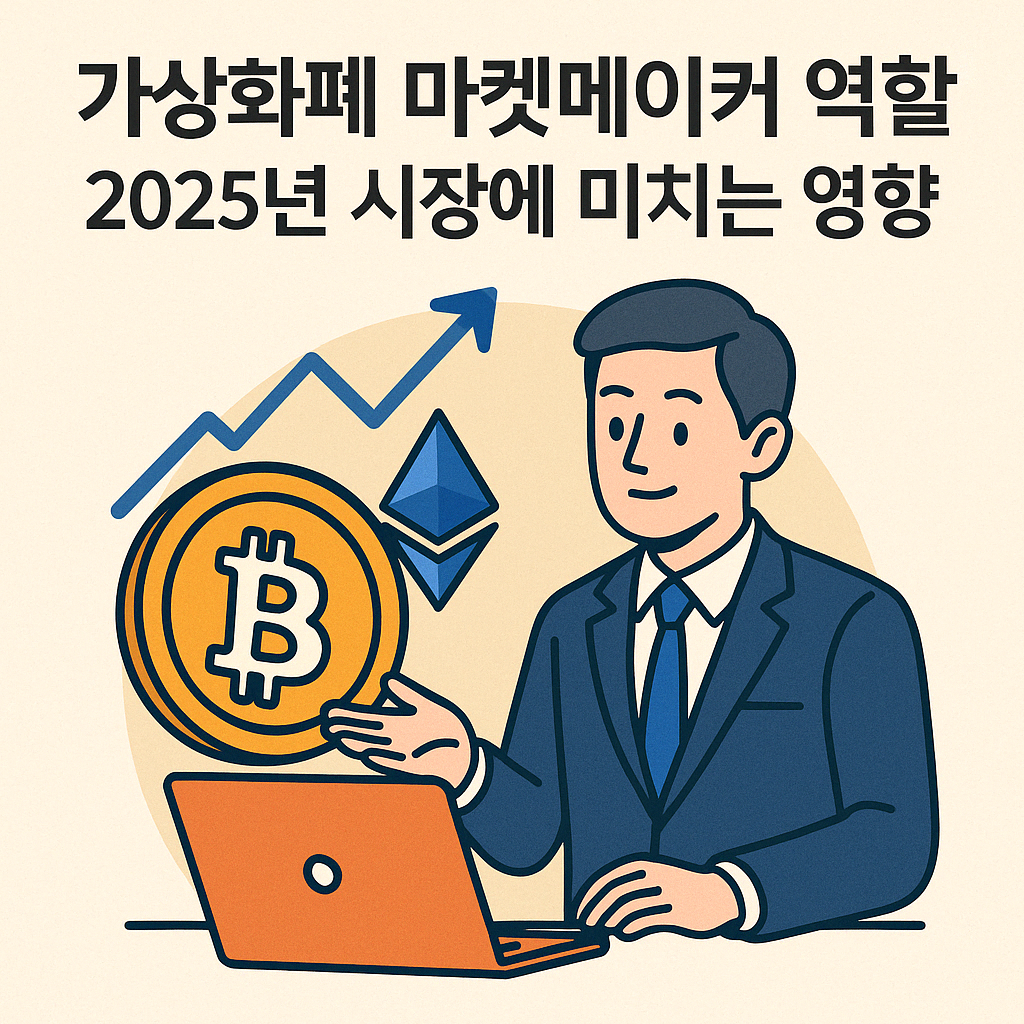 2025년 가상화폐 마켓메이커, 시장을 어떻게 바꿀까?