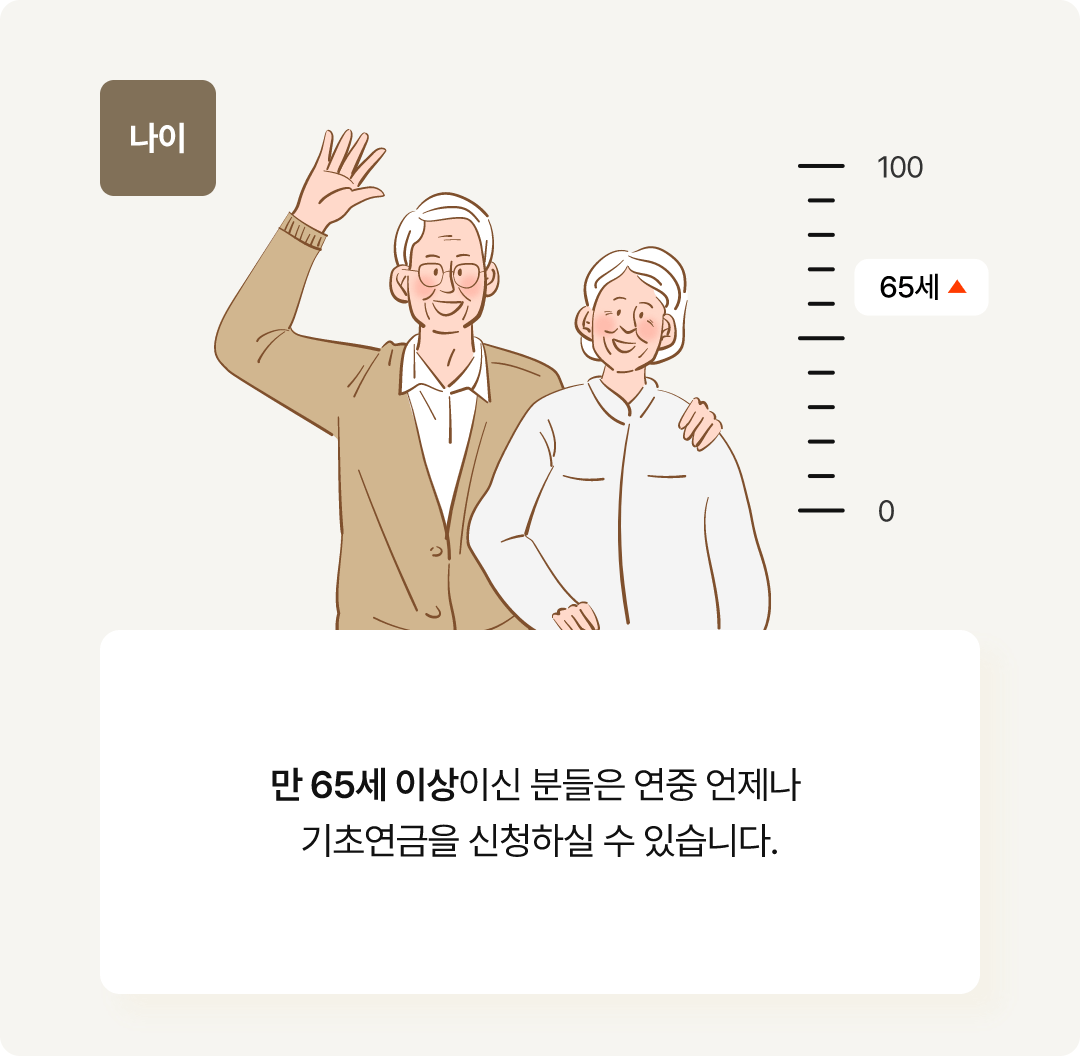 기초연금수급자격