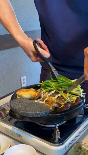 소금 돌판장어 양념