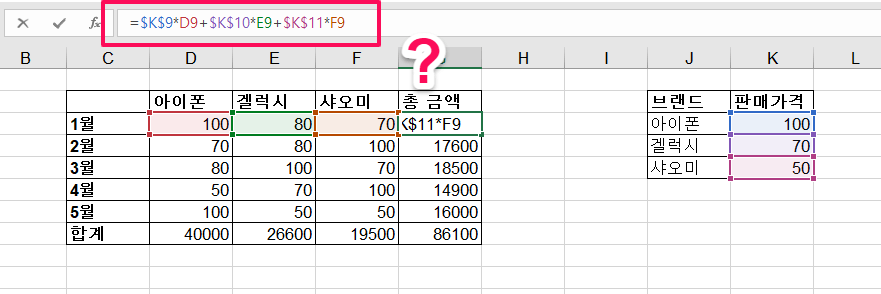 엑셀-데이터-이름-붙이기1