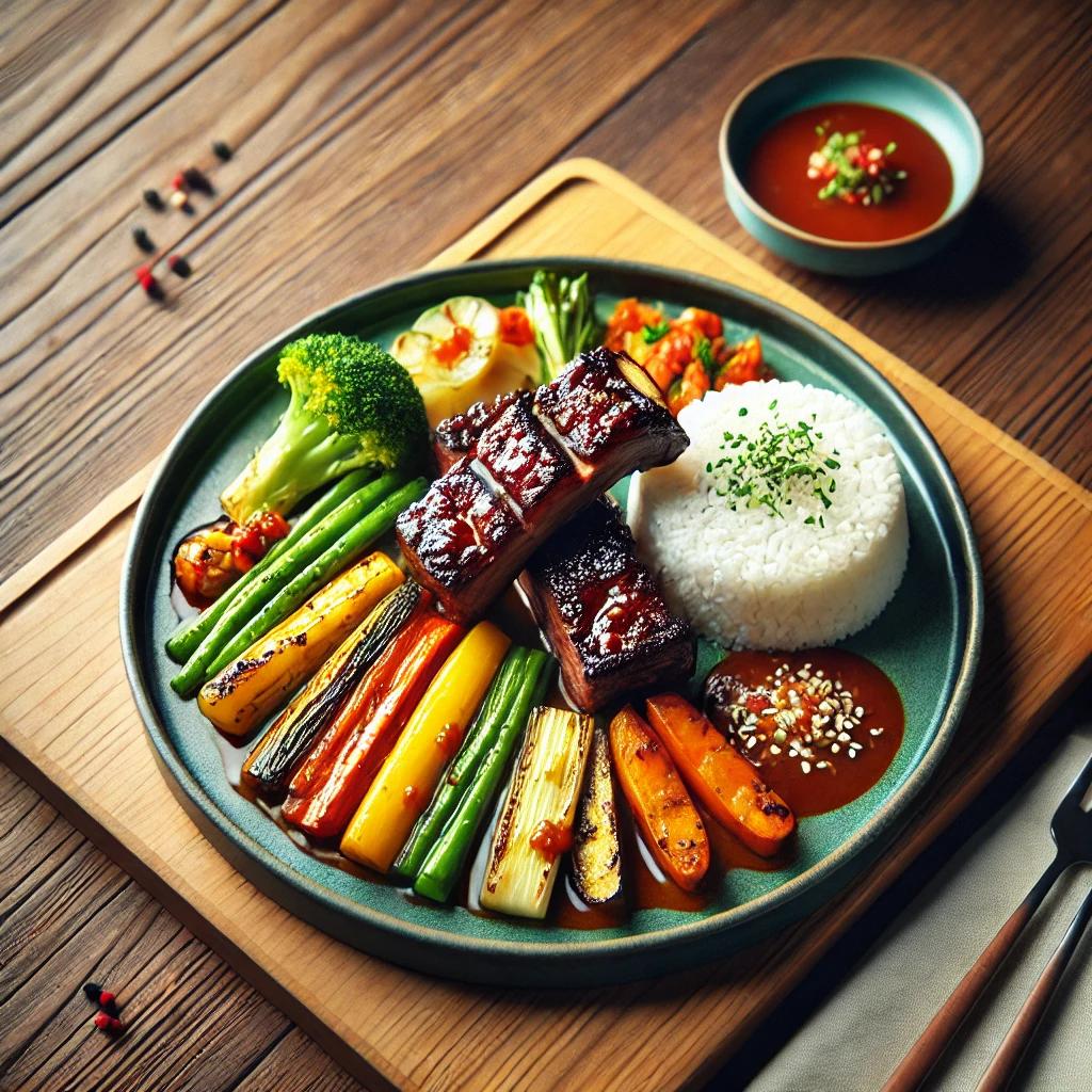 la갈비 생구이