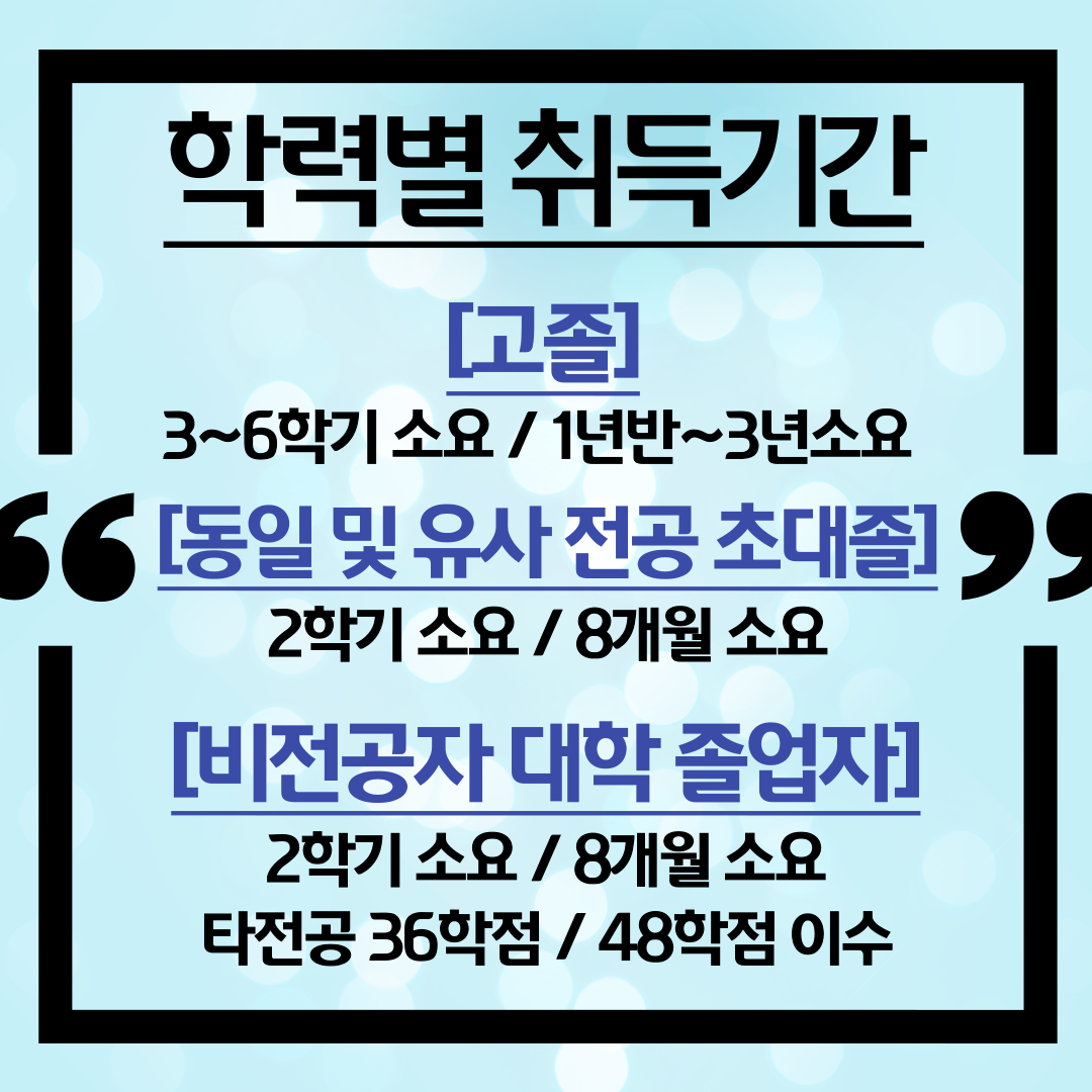더불어 종합미용사까지 덤으로! 학점은행제 미용학, 학위취득과 6