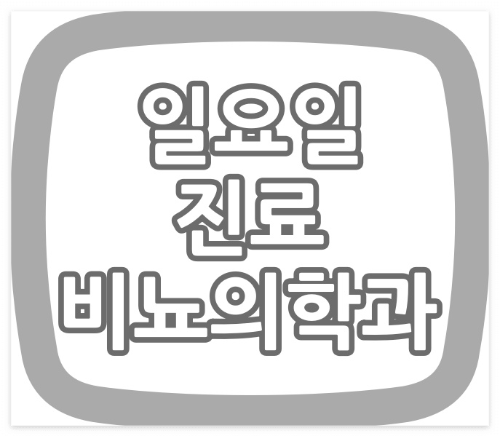 인천광역시 일요일 진료 비뇨기과 병원&#44; 공휴일 진료 비뇨기과 병원