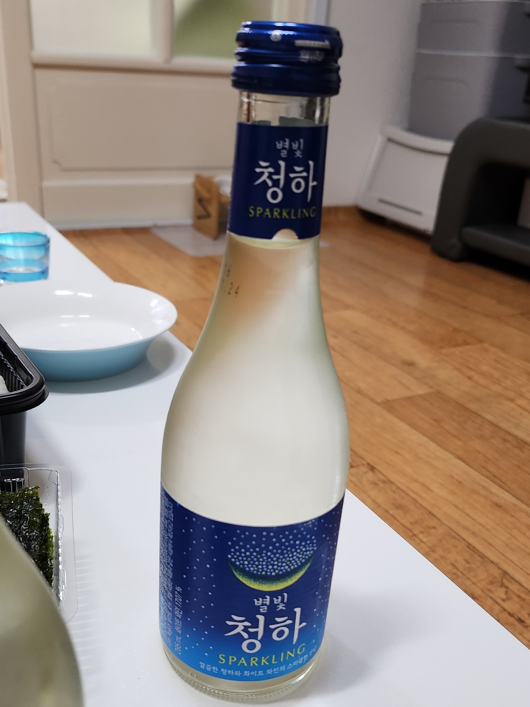  별빛 청하 , 살찌겠다 . ( 칼로리 , 도수 )