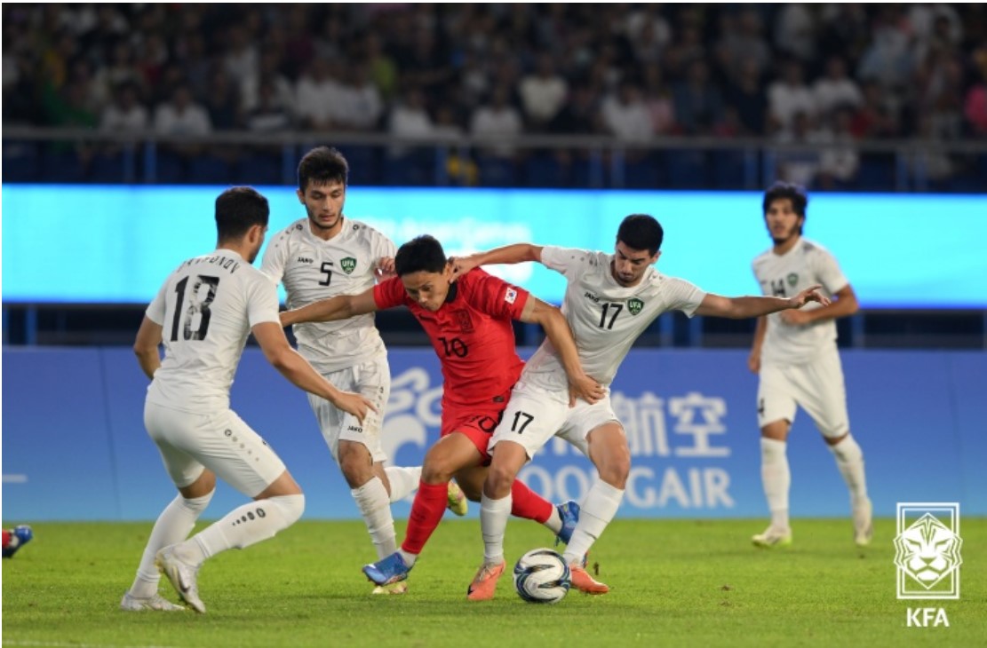 아시안게임 축구 결승전 한일전 일본전