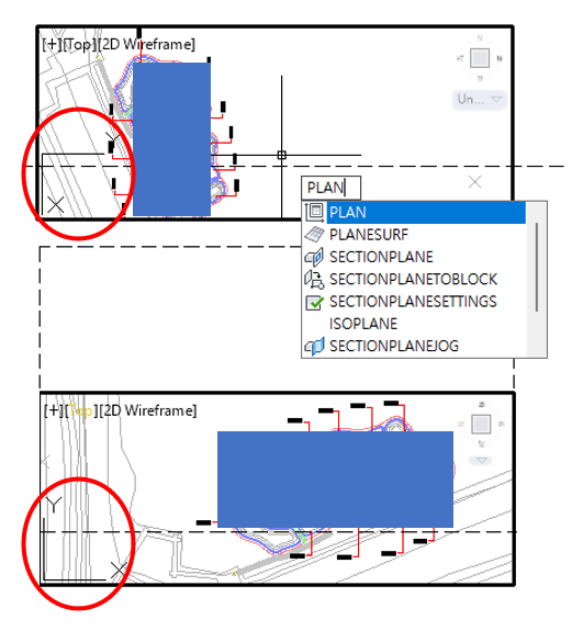 cad mview 회전