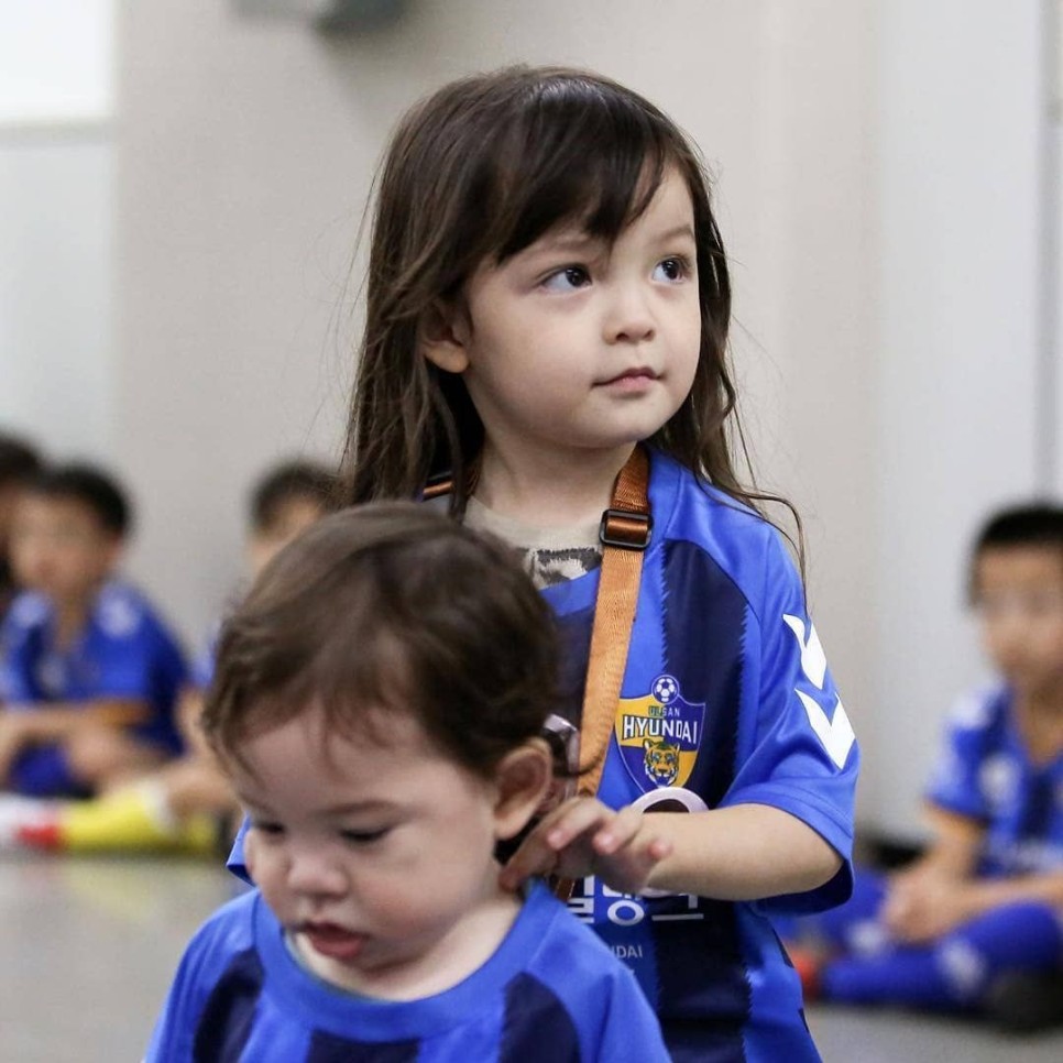  국가대표 축구선수 박주호 딸 박나은