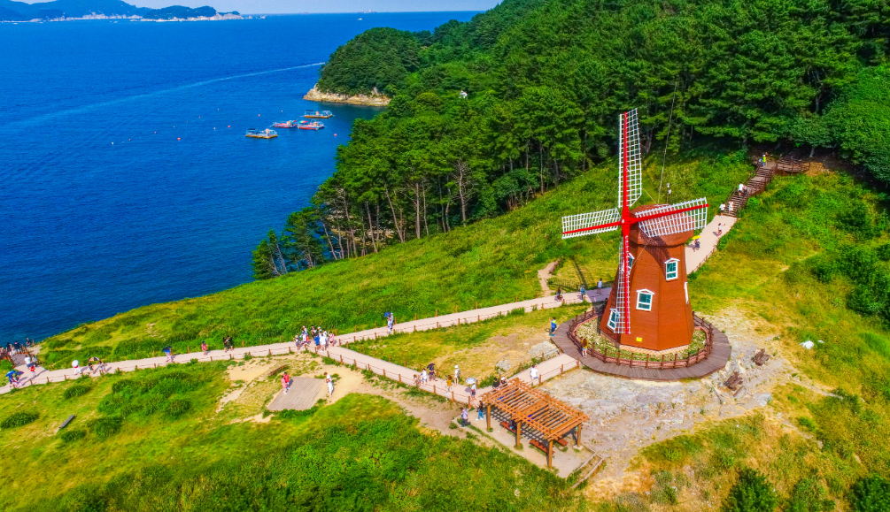 바람의 언덕과 신선대