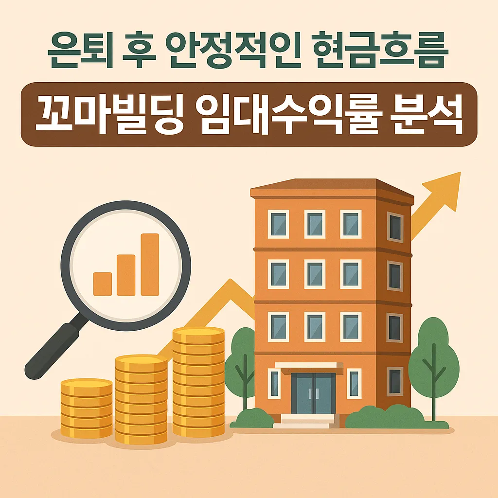꼬마빌딩 임대수익률 분석