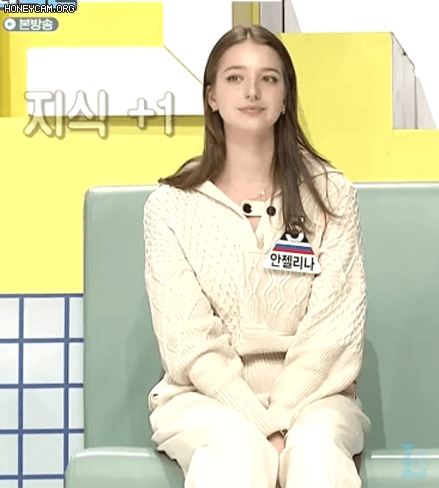[연예] [움짤]         안젤리나 ......대한외국인 -  와이드섬