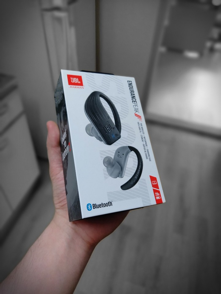  평소 운동 할 때 애용하는, JBL 무선이어폰 인듀어런스 픽(Endurance Peak) 상세리뷰
