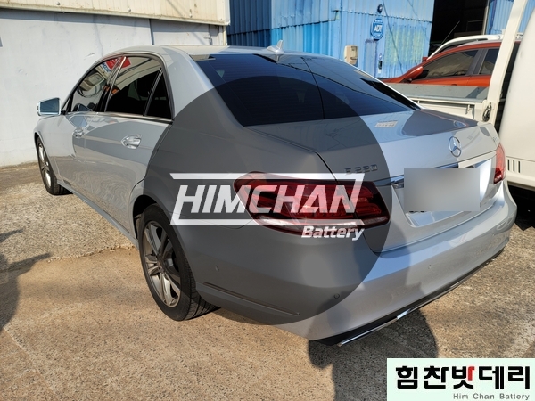  함안밧데리 함안배터리 벤츠 E클래스 배터리 교환 포스팅 매인 AGM95 보조 배터리 일관 교환