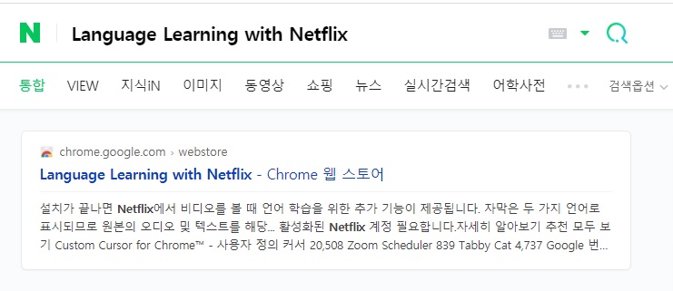  영어공부? 넷플릭스랑 같이 하자!