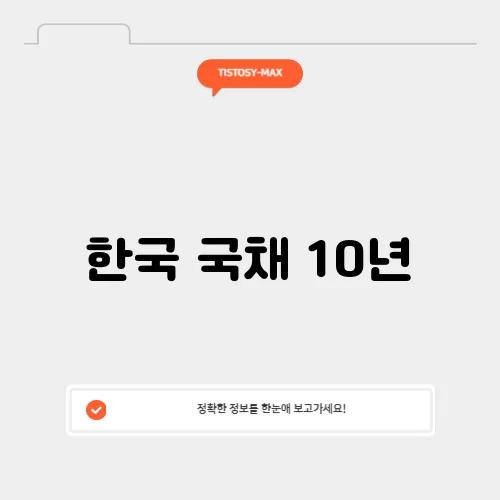 한국 국채 10년, 과거와 현재 수익률 비교