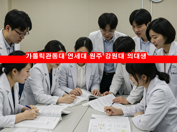한림대 의대 지역인재전형 수시 수능최저등급 미충족 미달 강원대 가톨릭관동대