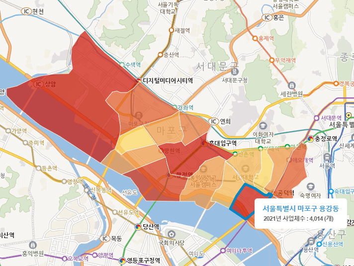 용강동 일자리