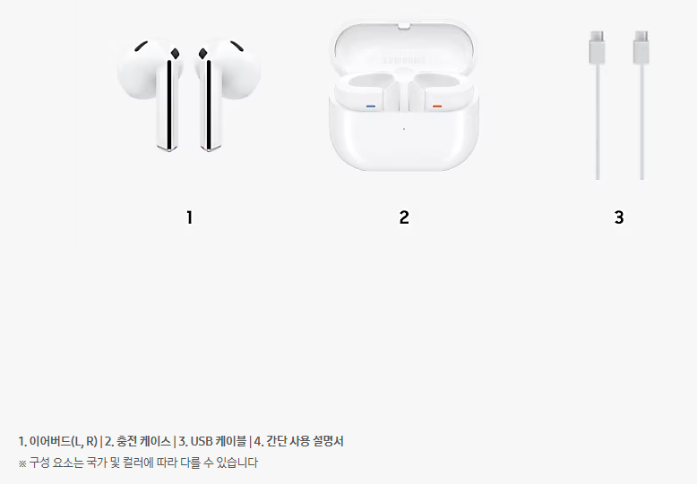 삼성 갤럭시 버즈3 상세 스펙 및 가격