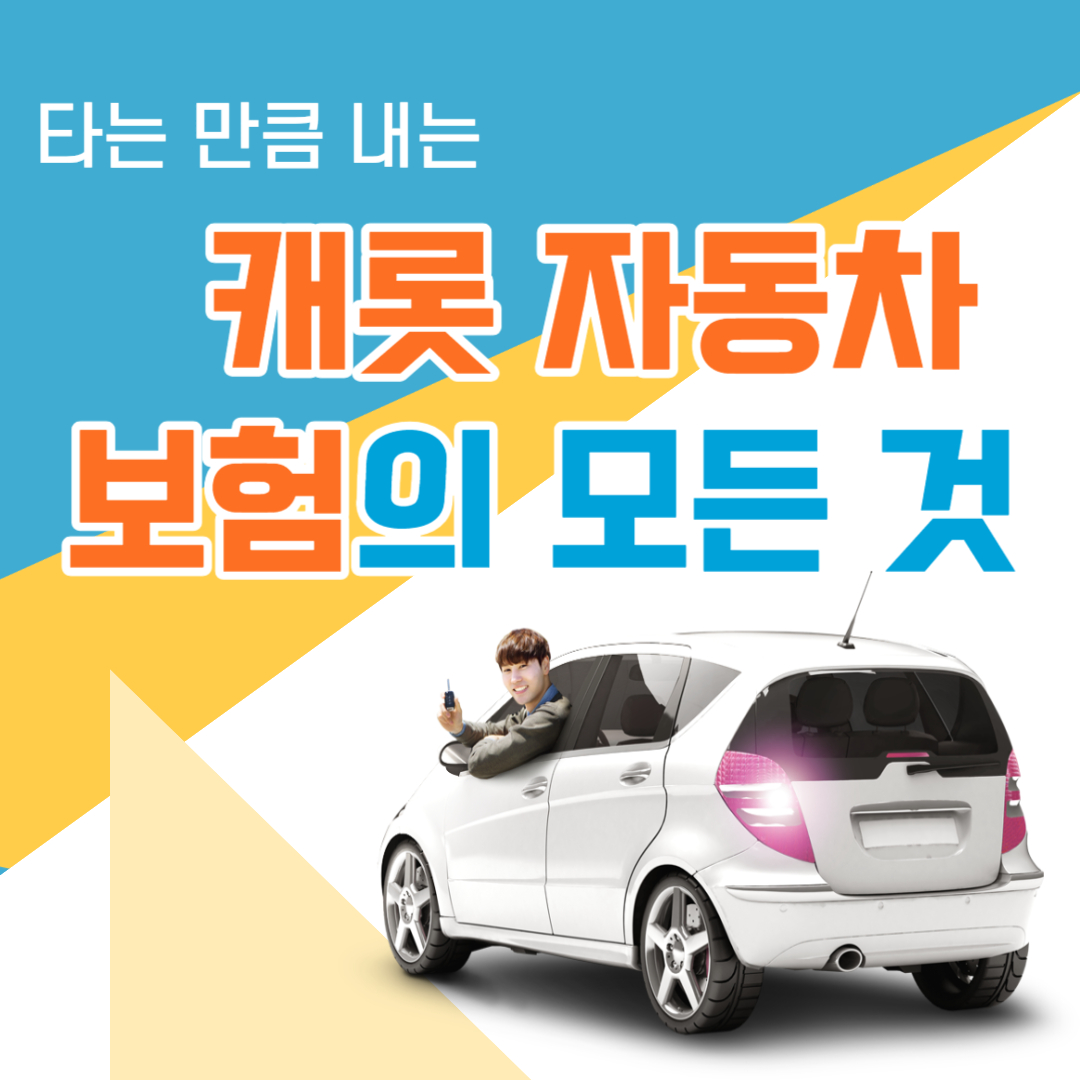  [자동차보험] 출퇴근용 캐롯 자동차 보험 이용 후기 및 보험료 비교