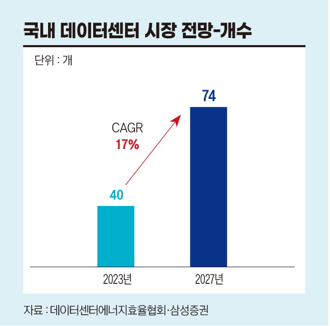 국내 데이터 시장 전망- 개수